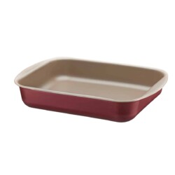 Asadera Tramontina Teflon Honda Roja 22 Cm