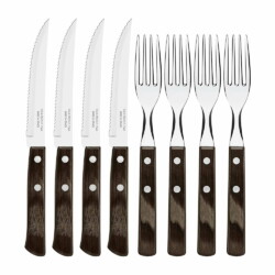 Cubiertos Tramontina 8 Piezas Asado Churrasco Polywood