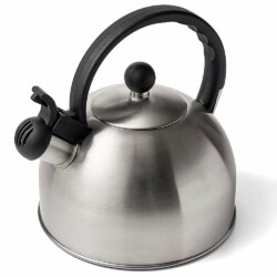 Caldera Pava Con Silbato 2 Litros Acero Inoxidable