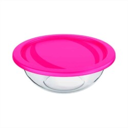 Bowl Vidrio Con Tapa Marinex 500 Ml