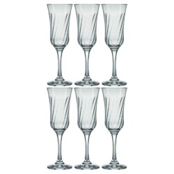 Copa Champagne Nadir 195 Ml Lirio X6 Unid.