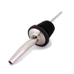 Pico Vertedor Para Botella Barman Aceite Acero Inoxidable