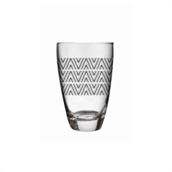 Vaso Vidrio Refresco Nadir 420 Ml Grafite