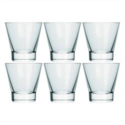 Vaso Vidrio Whisky Nadir 350 Ml Ilhabela X6 Unid.