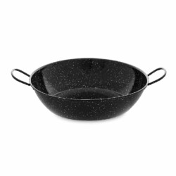 Sarten De Acero Esmaltado 18 Cm Vaello Con Asas