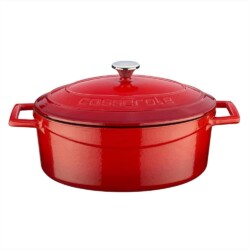 Cacerola Olla Lava Esmaltada Hierro Fundido 27 Cm 4 Litros