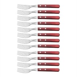 Tenedor Asado X12 Unid. Polywood Tramontina