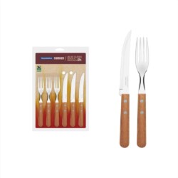 Cubiertos Tramontina Asado Churrasco 12 Piezas