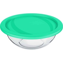 Bowl Vidrio Con Tapa Marinex 1500 Ml