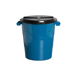 Canasto Papelera Basura 30 Litros Con Tapa