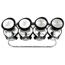 Especiero Con Soporte 4 Frasco Apto Para Colgar Grupo Dos