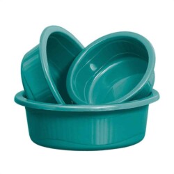 Set De 3 Palangana Laton Plastico 18 24 Y 30 Cm Grupo Dos