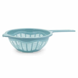 Colador Escurridor De Pasta Plastico Con Mango 22 Cm