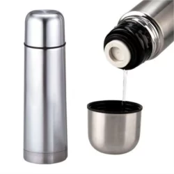 Mini Termo Bala 500 Ml Acero Inoxidable Frio Calor Tapon