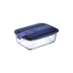 Tupper De Vidrio Hermetico Rectangular Luminarc 800 Ml