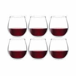 Vaso De Vidrio Citinova Vino 475 Ml X6 Unid.