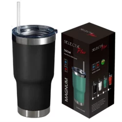 Vaso Termico Doble Pared Con Sorbito Acero Inox 560 Ml