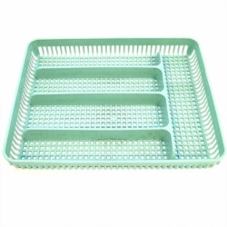 Cubiertera Organizador De Cubiertos Plastico 4 Particiones