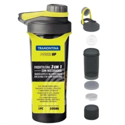 Botella Shaker Tramontina Vaso Mezclador Suplementos Deporte