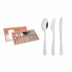 Juego De Cubiertos Tramontina Pacific Acero Inox 24 Piezas