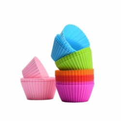 Pirotines De Silicona 7 Cm X 3 Cm Colores Surtidos X Unidad