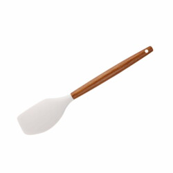 Espatula De Silicona Mango Madera 32 Cm Selecta