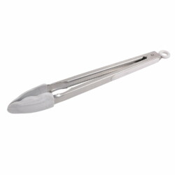Pinza De Silicona Cocina Acero Inoxidable 30 Cm