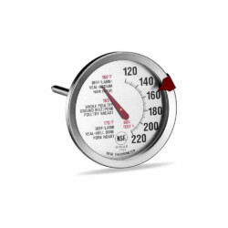 Termometro De Carnes Acero Inoxidable 13 Cm Bakers Secret