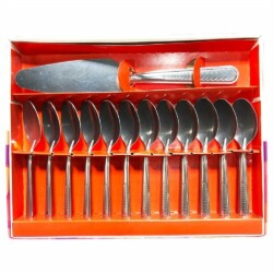 Juego Para Torta Postre Cuchara Pala 13 Piezas Grupo Dos