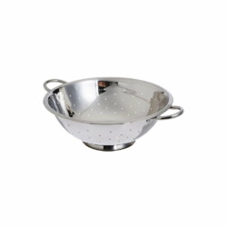 Colador De Pasta Acero Inoxidable 24 Cm Con Pie