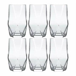 Vaso De Vidrio Refresco 360 Ml Topazio X 6 Unid.