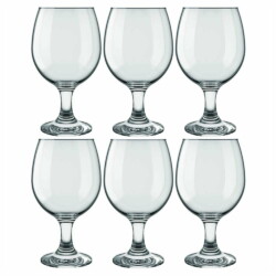 Copa De Agua Vidrio Nadir 320 Ml Gallant X6 Unid.