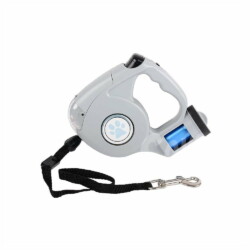 Correa Para Mascotas Con Luz Led Extensible Retractil 5 Mts