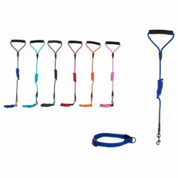 Correa Y Collar De Paseo Para Perro 1.20 Metros Cm Grande