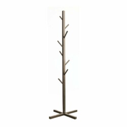Perchero De Pie Madera 8 Ganchos 165 Cm Marron