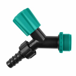 Canilla Grifo De Plastico Para Jardin Tramontina Resiste Uv