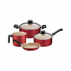 Juego De Ollas Tramontina Bateria Teflon 4 Piezas Turim