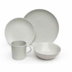 Juego De Vajilla Ceramica 16 Piezas Selecta Blanco