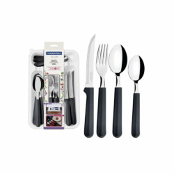 Juego De Cubiertos Tramontina Tulum 25 Piezas Con Cubiertera