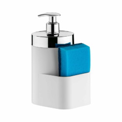 Dispensador De Jabon Para Ba?o Cocina Y Porta Esponja 500 Ml
