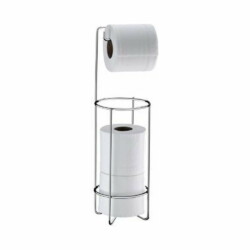 Porta Rollo Ba?o Papel Higenico Acero Inox 46 Cm Future