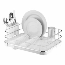 Escurridor De Platos Vajilla Vasos Con Bandeja Y Desague