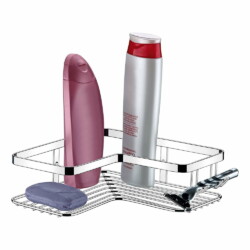 Estante Esquinero De Pared Para Ba?o Acero Porta Shampoo