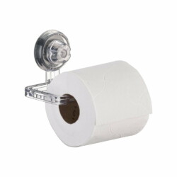 Porta Rollo Baño Papel Higienico Plastico 13 Cm Con Ventosa