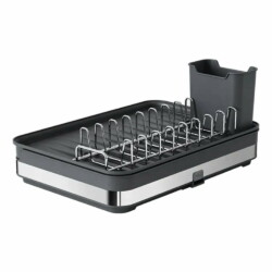 Escurridor De Platos Vajilla Extensible Con Bandeja