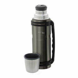 Termo Doble Pared 1200 Ml. Gris Perla Selecta Plus