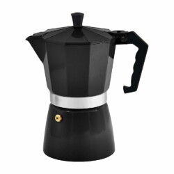 Cafetera Italiana Negro Aluminio Verena 300 Ml 6 Tazas