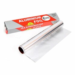 Papel De Aluminio Rollo Para Cocina Alimentos 15 M X 30 Cm