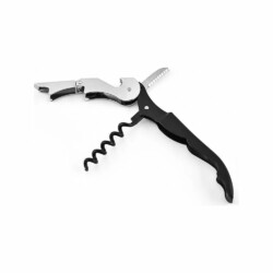 Sacacorchos Destapador Dos Tiempo Acero Inoxidable 12 Cm