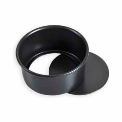 Molde Asadera Tortera Alta Desmontable Teflon 26 Cm X 10 Cm